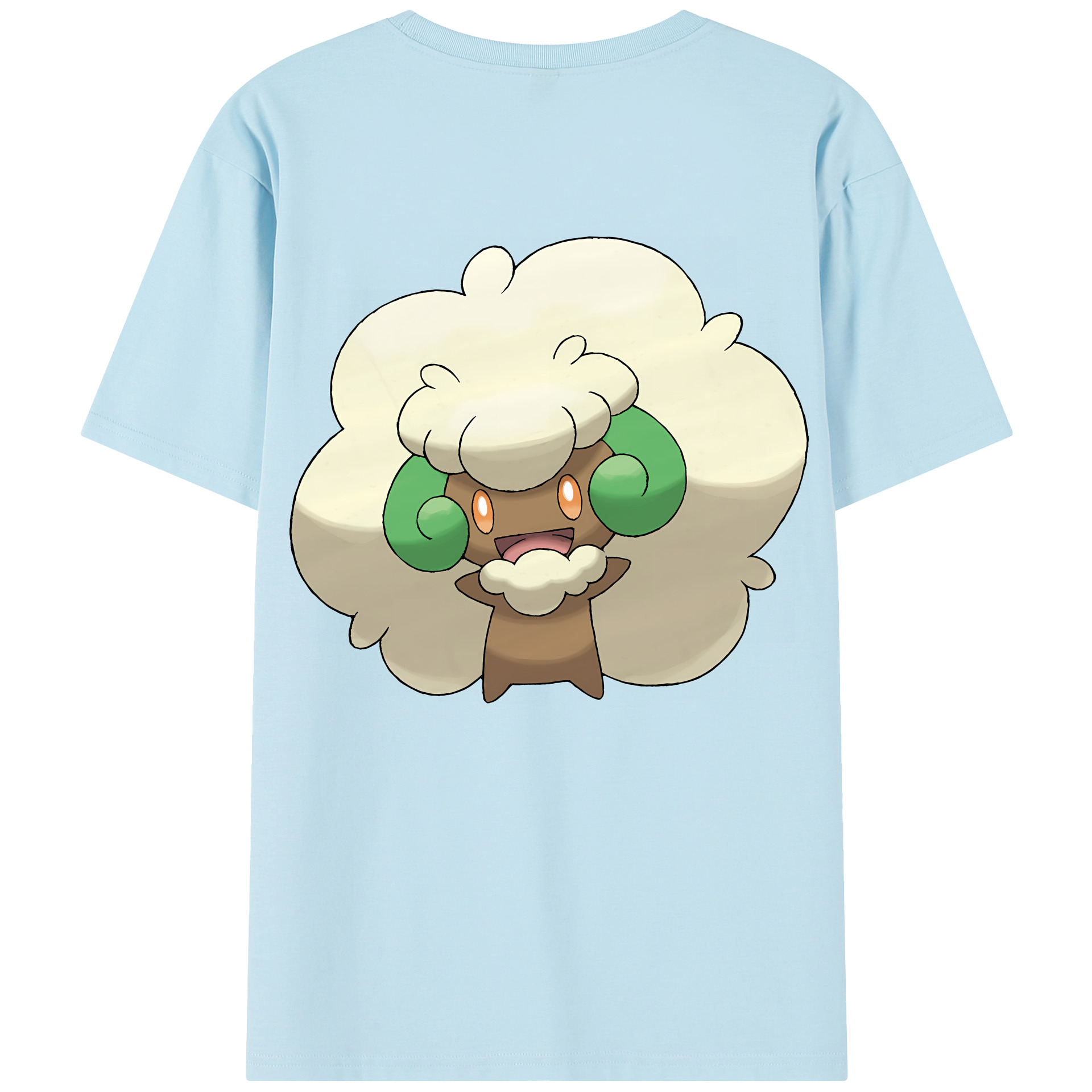 （画像用） ポケットモンスター Pokémon 綿100％半袖Tシャツ（背面プリント）